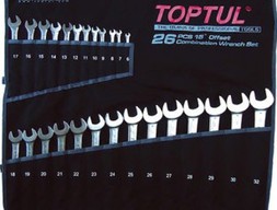 Набор ключей рожково-накидных TOPTUL (d 6-32мм)